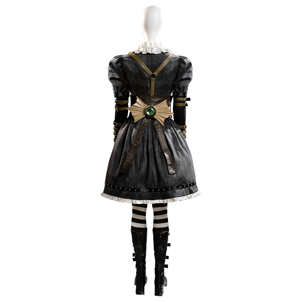 Alice: Madness Returns Alice Liddell Black Dress Cosplay Costume