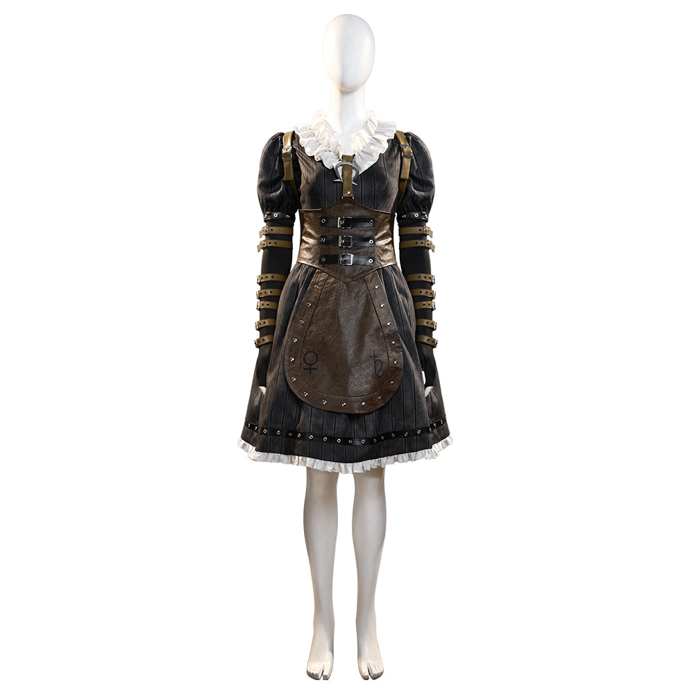 Alice: Madness Returns Alice Liddell Black Dress Cosplay Costume