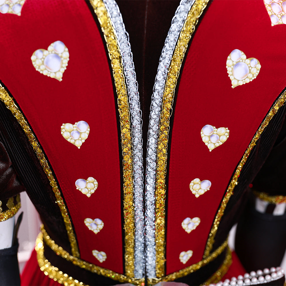 Alice: Madness Returns Alice Liddell Red Dress Cosplay Costume-Cosplay Instrumentality Project