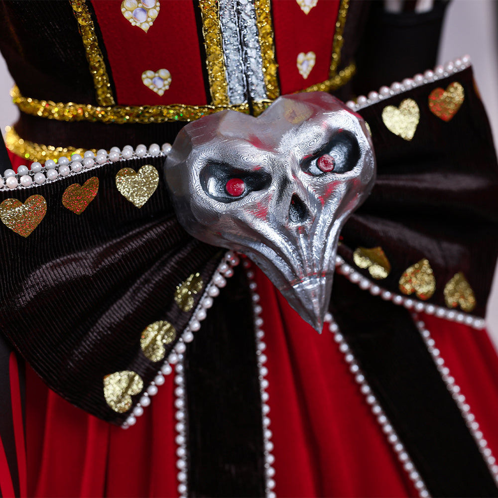 Alice: Madness Returns Alice Liddell Red Dress Cosplay Costume-Cosplay Instrumentality Project