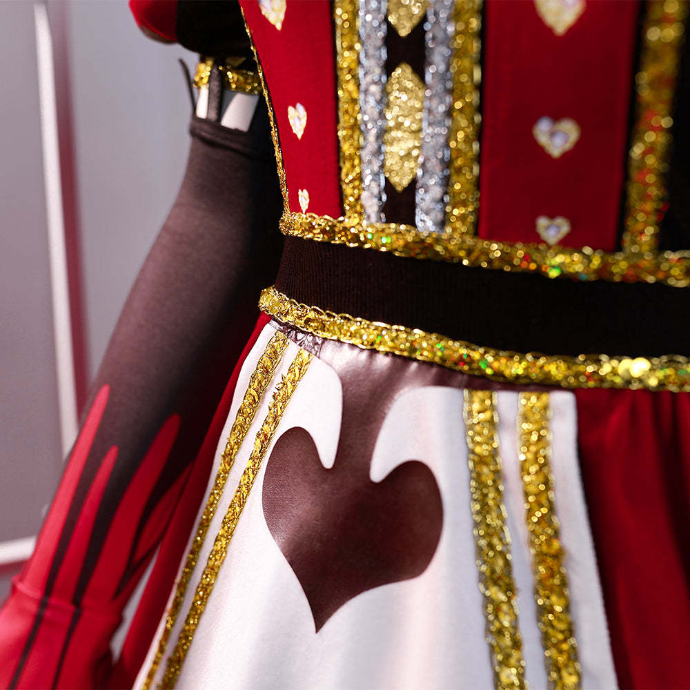 Alice: Madness Returns Alice Liddell Red Dress Cosplay Costume-Cosplay Instrumentality Project