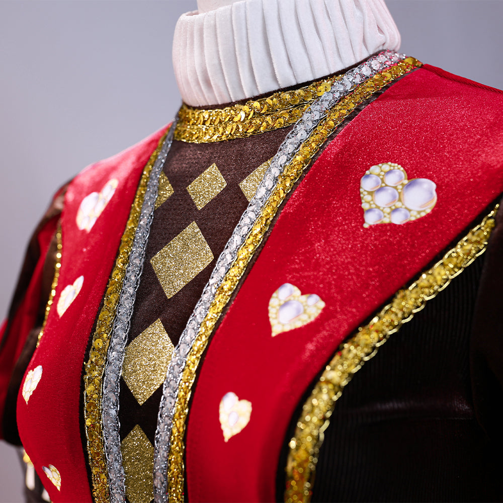 Alice: Madness Returns Alice Liddell Red Dress Cosplay Costume-Cosplay Instrumentality Project