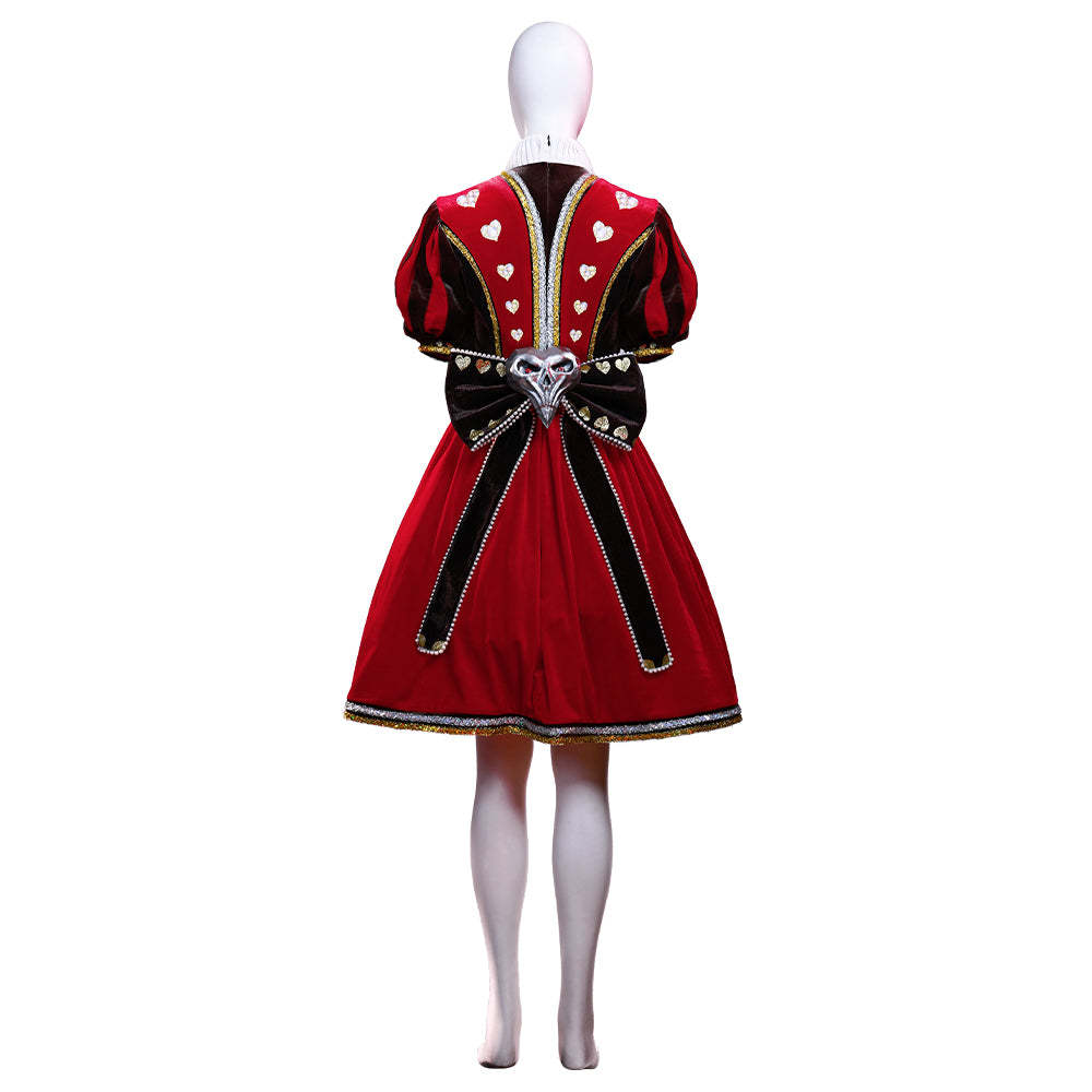 Alice: Madness Returns Alice Liddell Red Dress Cosplay Costume-Cosplay Instrumentality Project