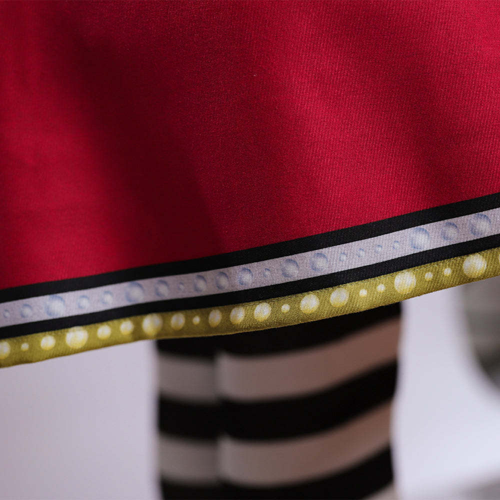 Alice: Madness Returns Alice Liddell Red Dress Cosplay Costume Simplified Version-Cosplay Instrumentality Project