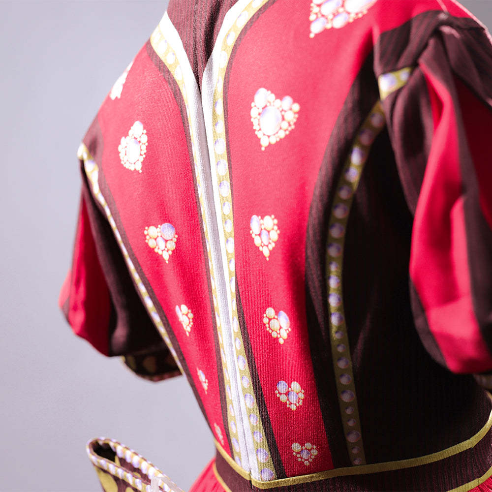 Alice: Madness Returns Alice Liddell Red Dress Cosplay Costume Simplified Version-Cosplay Instrumentality Project