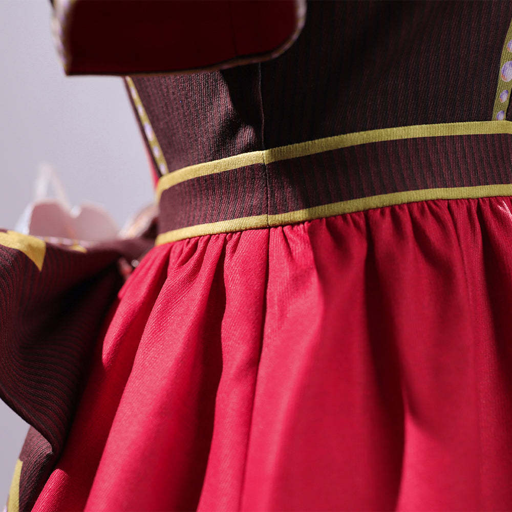 Alice: Madness Returns Alice Liddell Red Dress Cosplay Costume Simplified Version-Cosplay Instrumentality Project