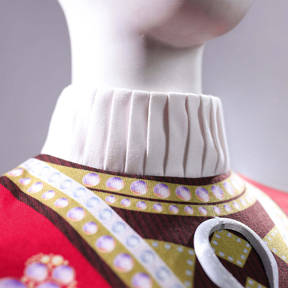 Alice: Madness Returns Alice Liddell Red Dress Cosplay Costume Simplified Version-Cosplay Instrumentality Project