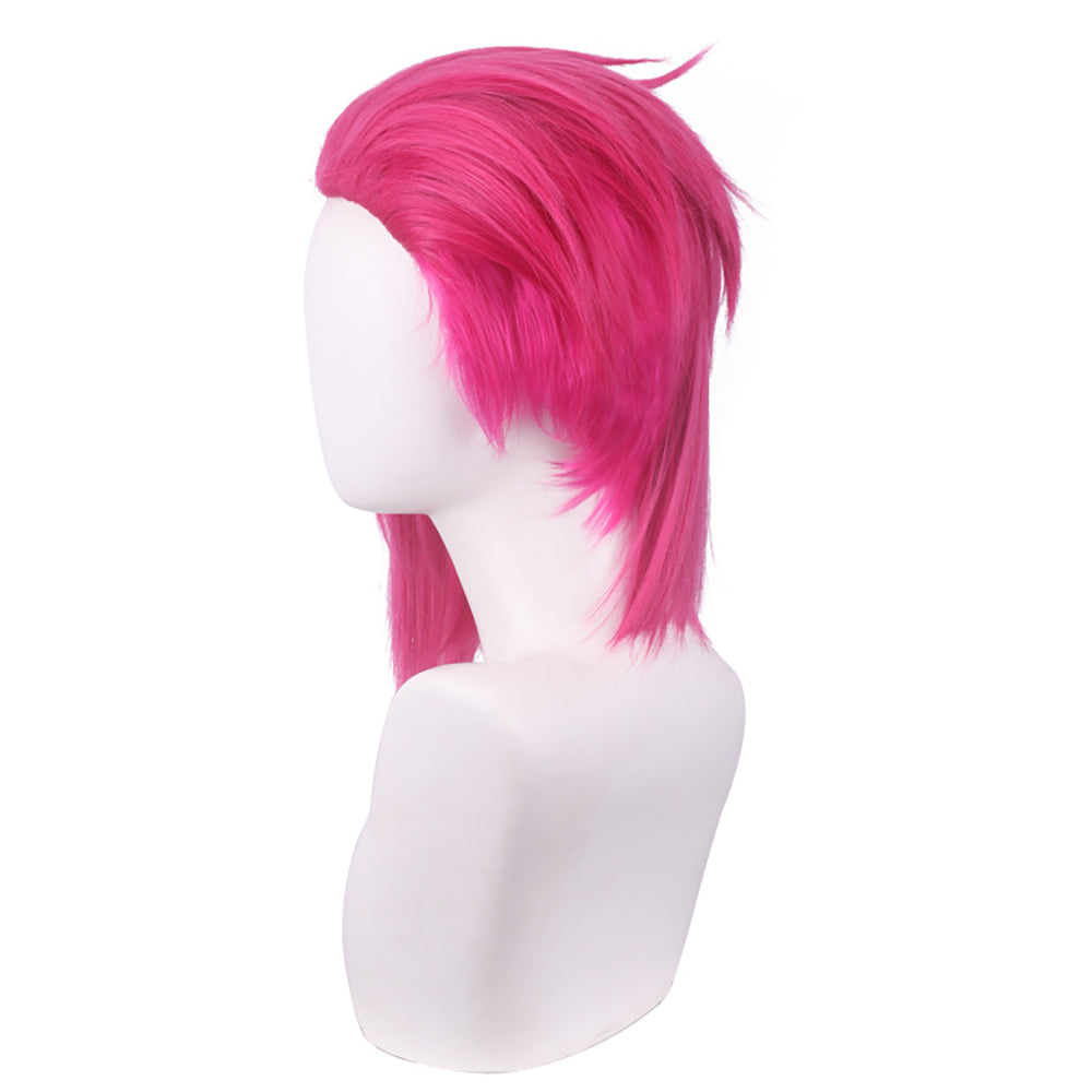 Arcane Season 2 League of Legends LOL Arcane Violet Vi Red Cosplay Wig-Cosplay Instrumentality Project