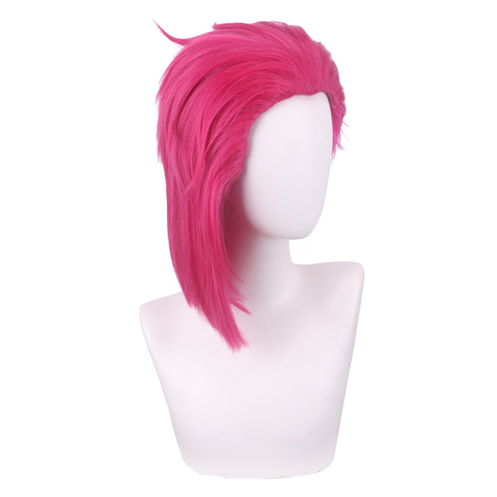 Arcane Season 2 League of Legends LOL Arcane Violet Vi Red Cosplay Wig-Cosplay Instrumentality Project