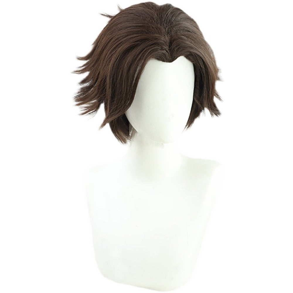 Arcane: League of Legends Viktor Brown Cosplay Wig-Cosplay Instrumentality Project