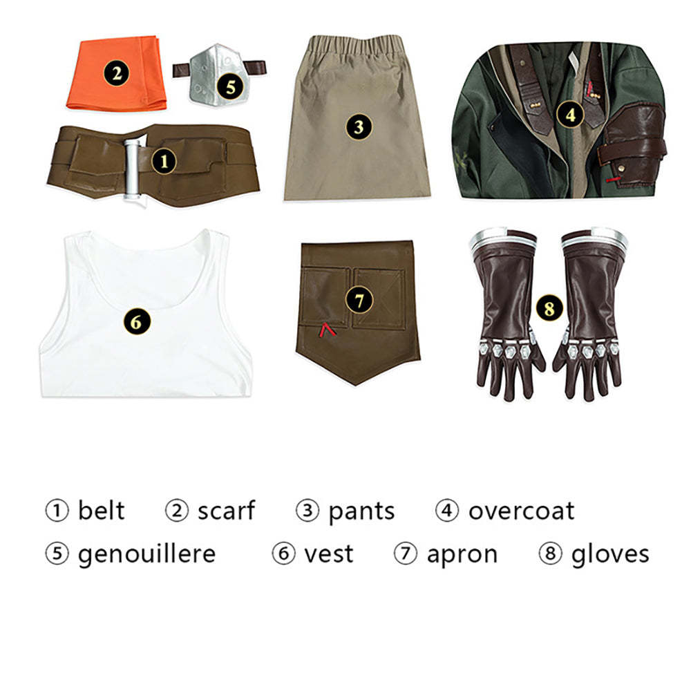 Arcane Season 2 League of Legends LOL Ekko the Boy Who Shattered Time Cosplay Costume-Cosplay Instrumentality Project