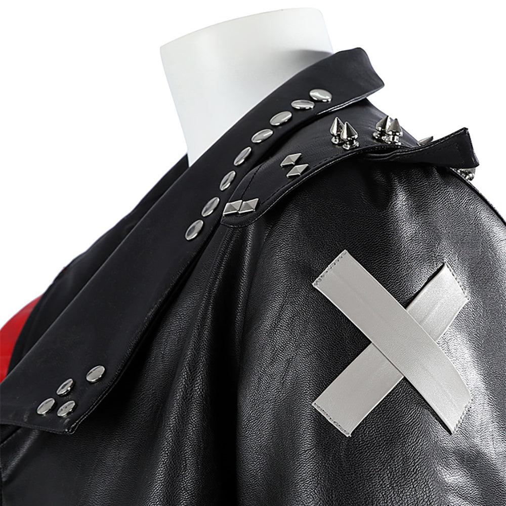 Arcane Season 2 League of Legends LOL Vi Black Jacket Cosplay Costume-Cosplay Instrumentality Project