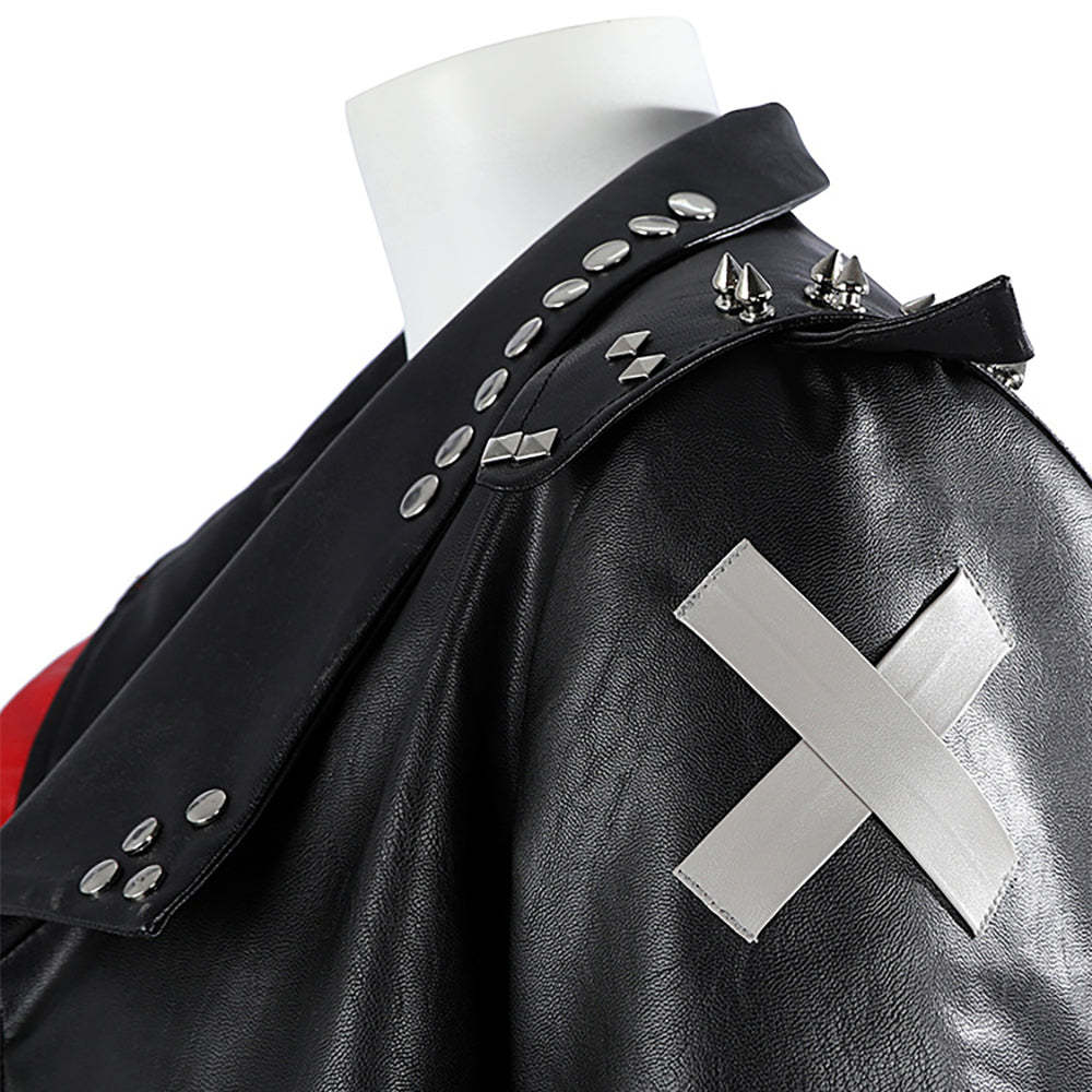 Arcane Season 2 League of Legends LOL Vi Black Jacket Cosplay Costume-Cosplay Instrumentality Project