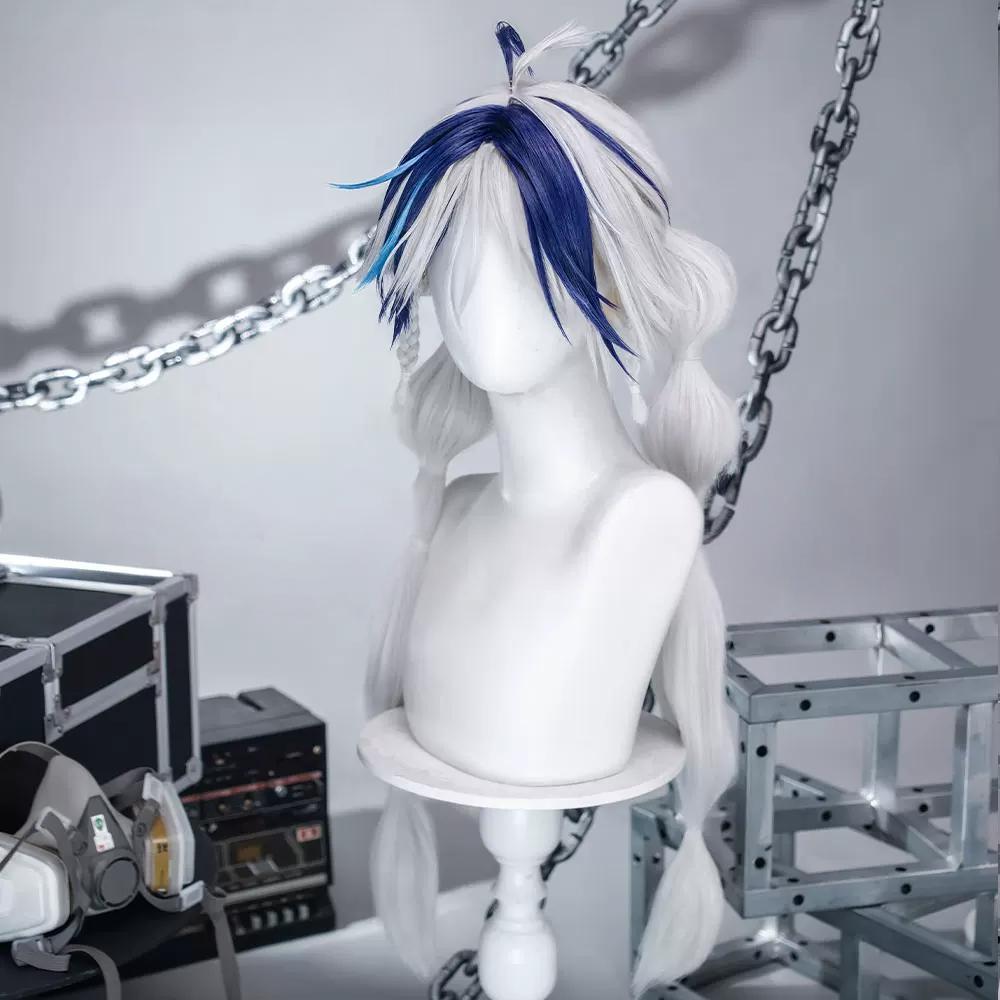 Arknights Endfield Arclight Silver Cosplay Wig
