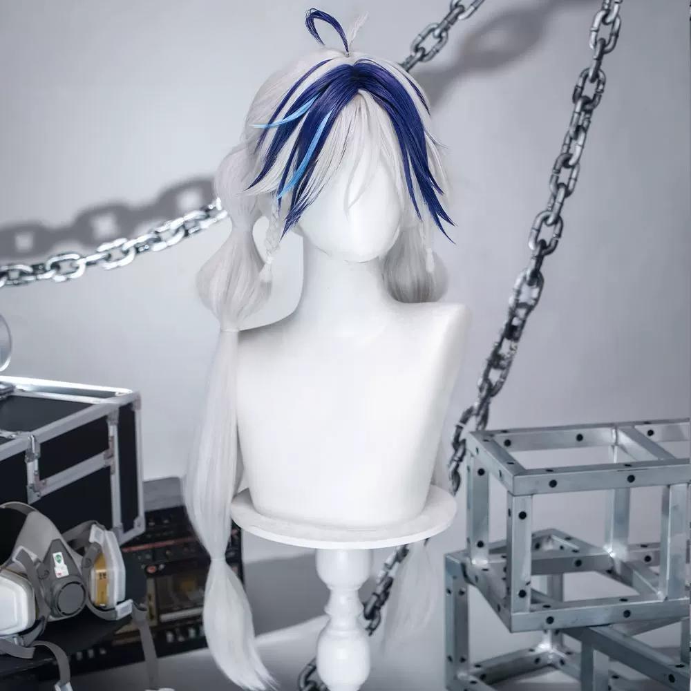 Arknights Endfield Arclight Silver Cosplay Wig