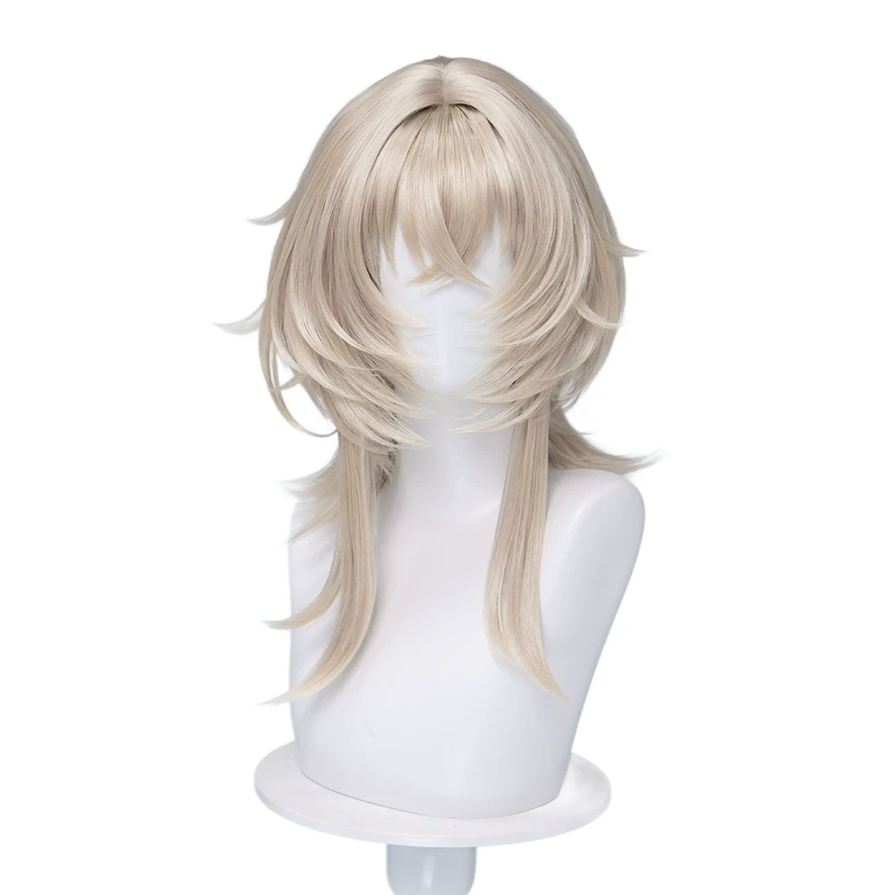 Arknights Endfield Avywenna Silver Cosplay Wig