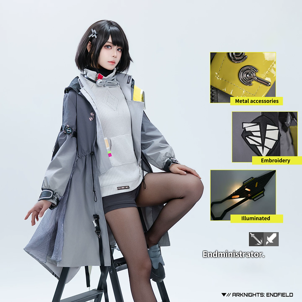 Arknights Endfield Female Endministrator Cosplay Costume