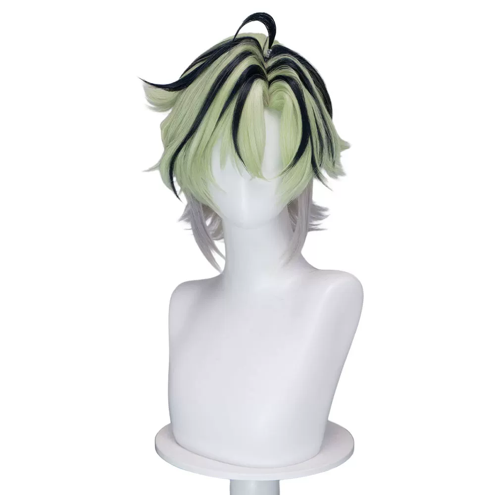 Arknights Endfield Lifeng Green Cosplay Wig