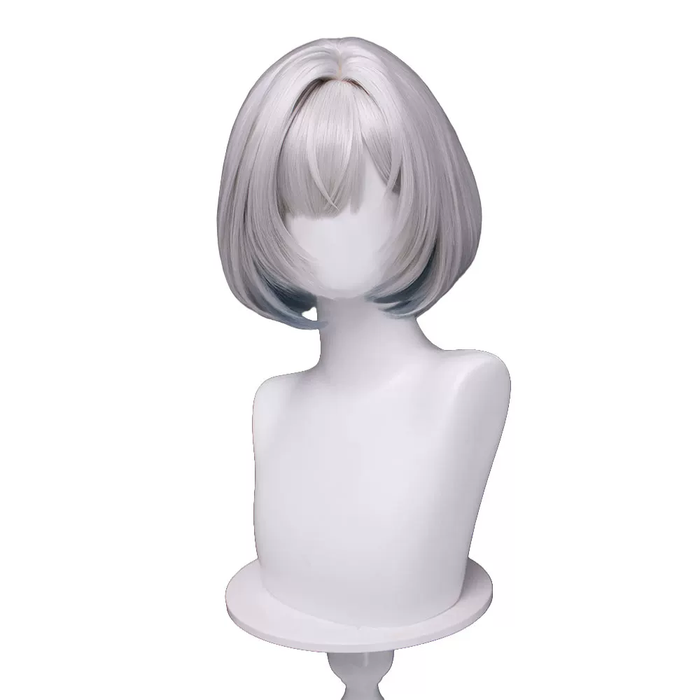 Arknights Endfield Snowshine Silver Cosplay Wig