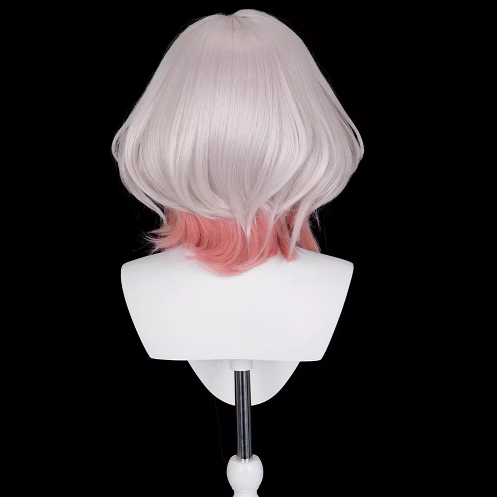 Arknights Endfield Wuling Mi Fu Pink Cosplay Wig