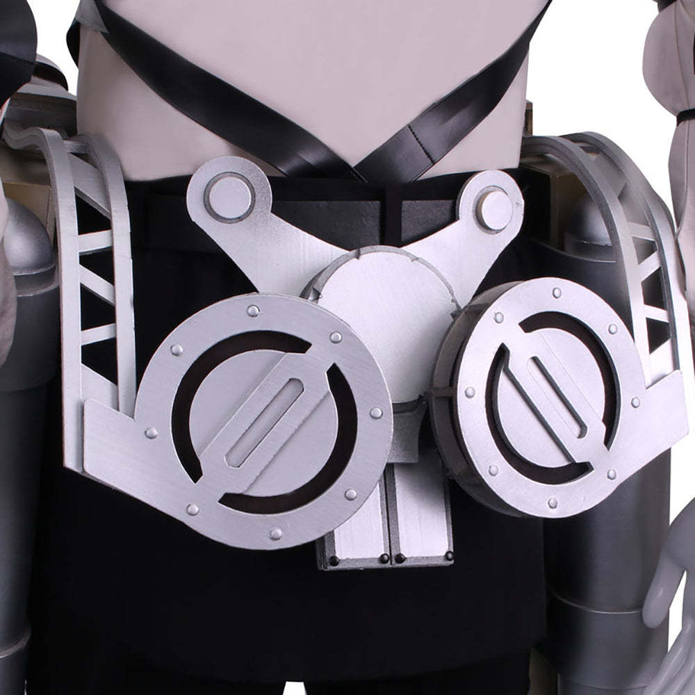 Attack on Titan Final Season Mikasa Ackerman Levi Ackerman Survey Corps Uniform Cosplay Costume