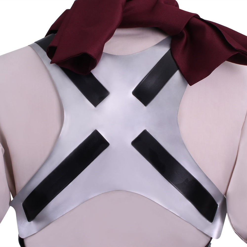 Attack on Titan Final Season Mikasa Ackerman Levi Ackerman Survey Corps Uniform Cosplay Costume