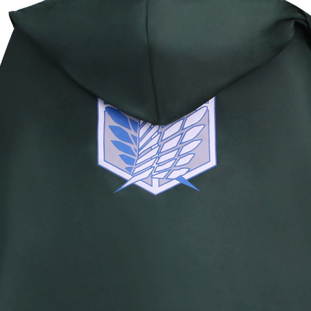 Attack on Titan Final Season Mikasa Ackerman Levi Ackerman Survey Corps Uniform Cosplay Costume