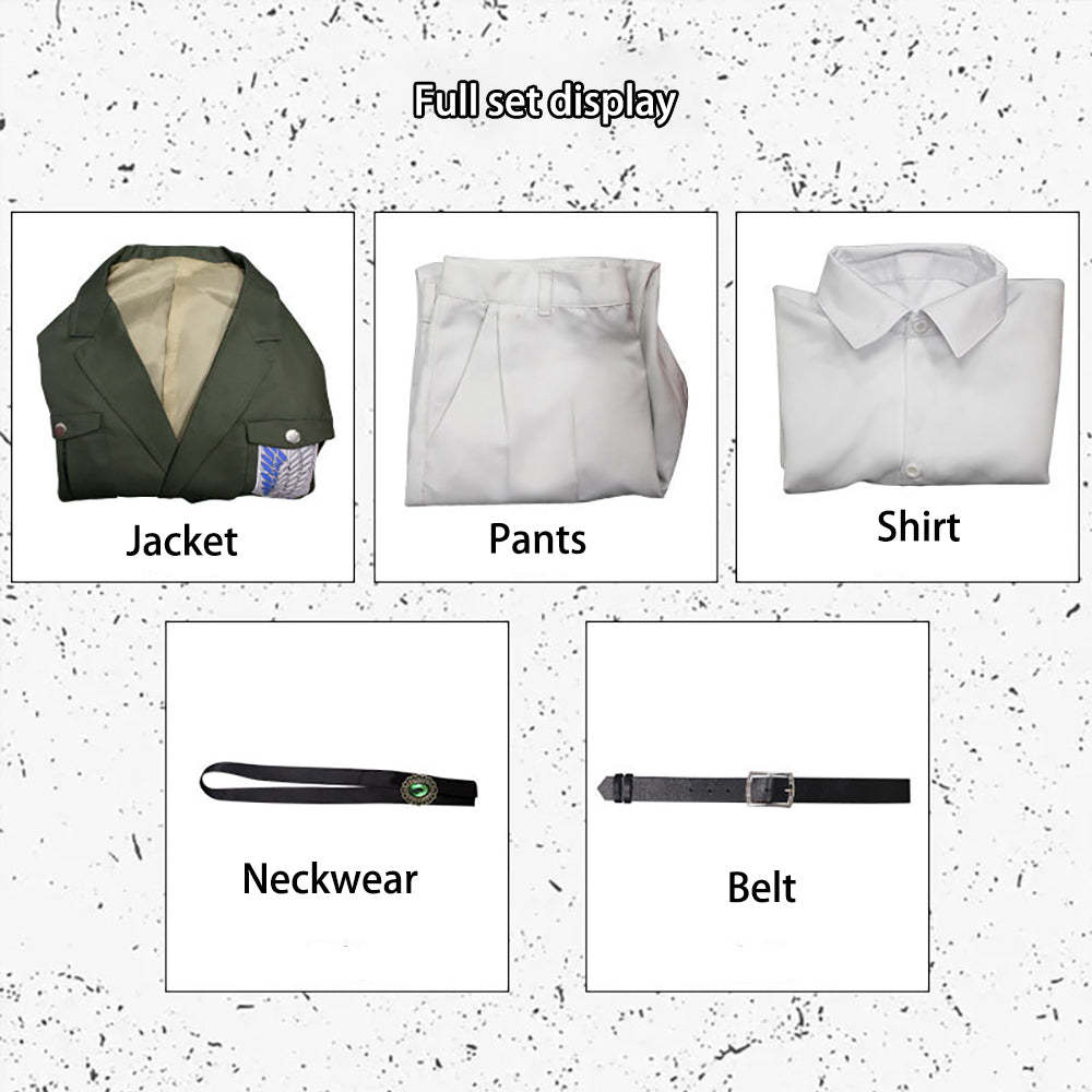 Attack on Titan Season Four Survey Corps Uniform Cosplay Costume