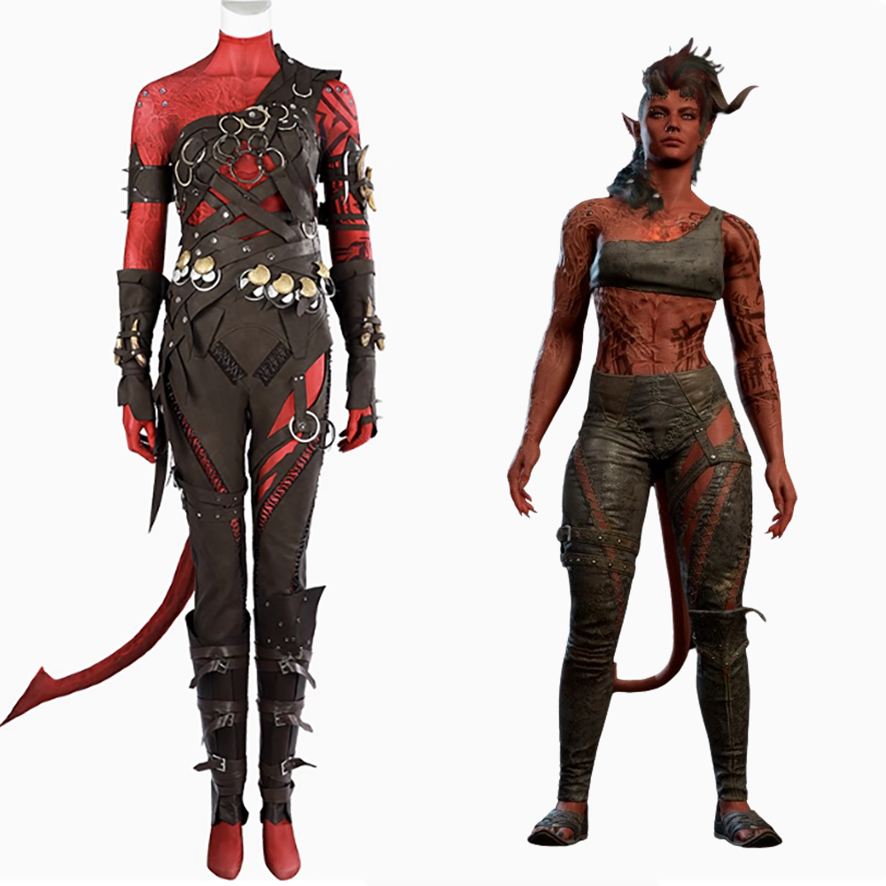 Baldur's Gate 3 Karlach Cosplay Costume