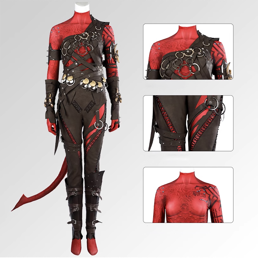 Baldur's Gate 3 Karlach Cosplay Costume