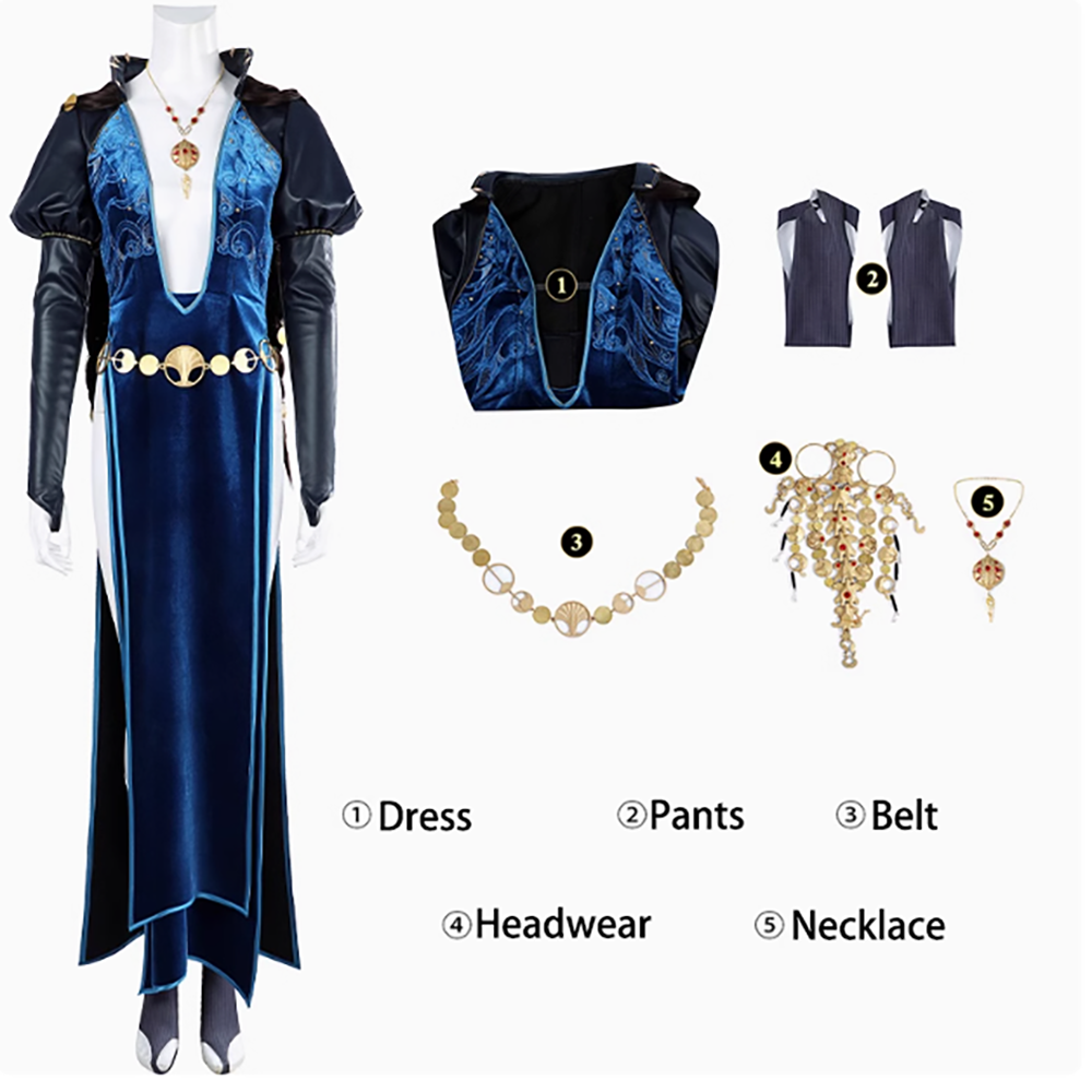 Baldur's Gate 3 Mizora Cosplay Costume