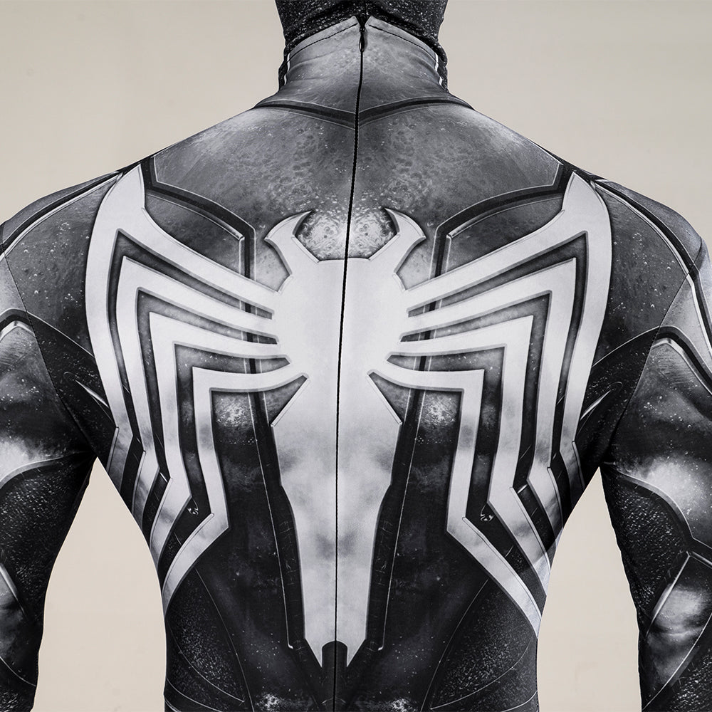 Black Spider-Man Venom Symbiote Jumpsuit Cosplay Costume-Cosplay Instrumentality Project