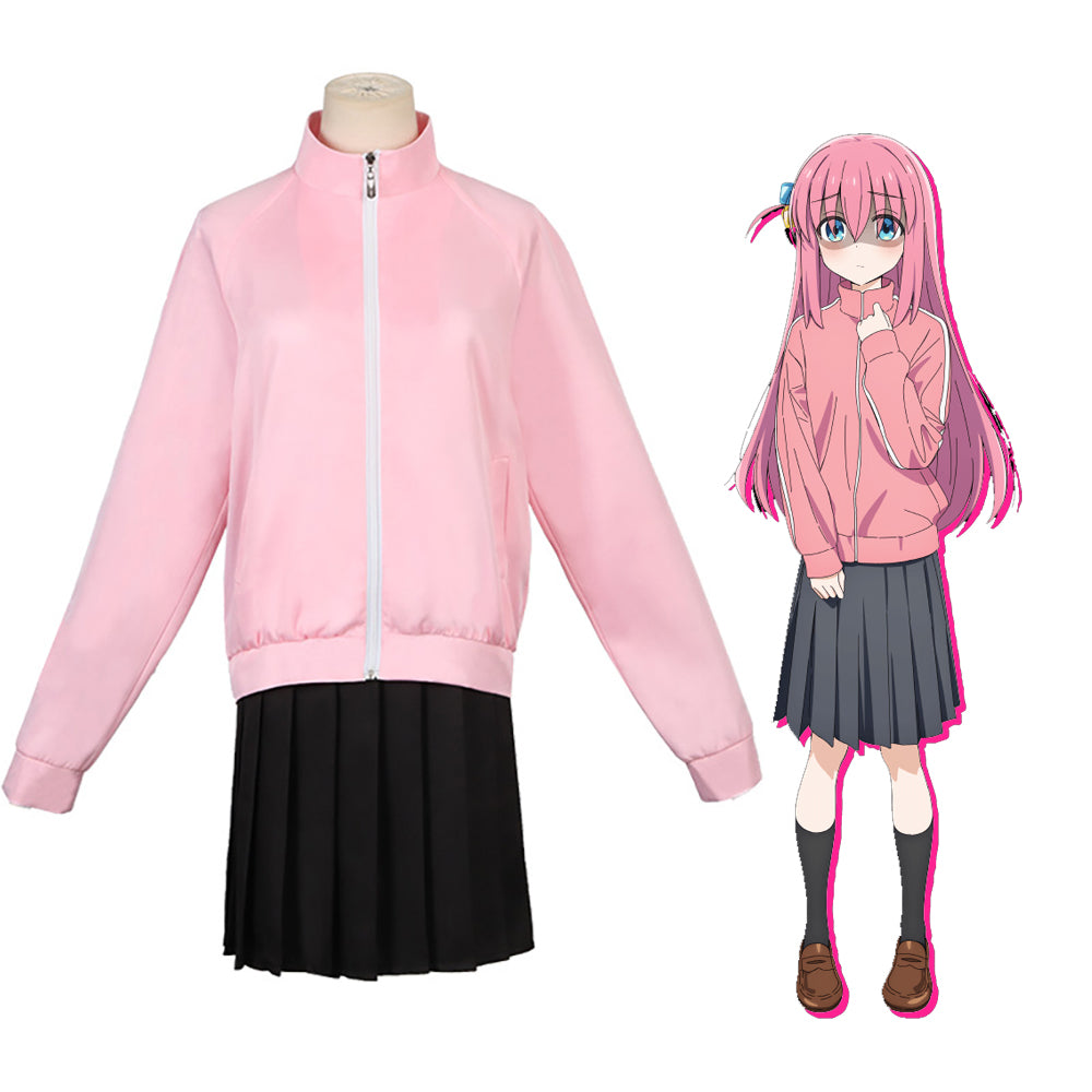 Bocchi the Rock! Hitori Gotoh Cosplay Costume-Cosplay Instrumentality Project