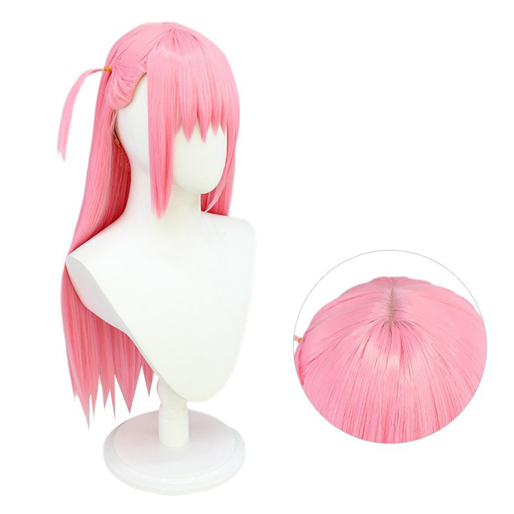 Bocchi the Rock! Hitori Gotoh Pink Cosplay Wig