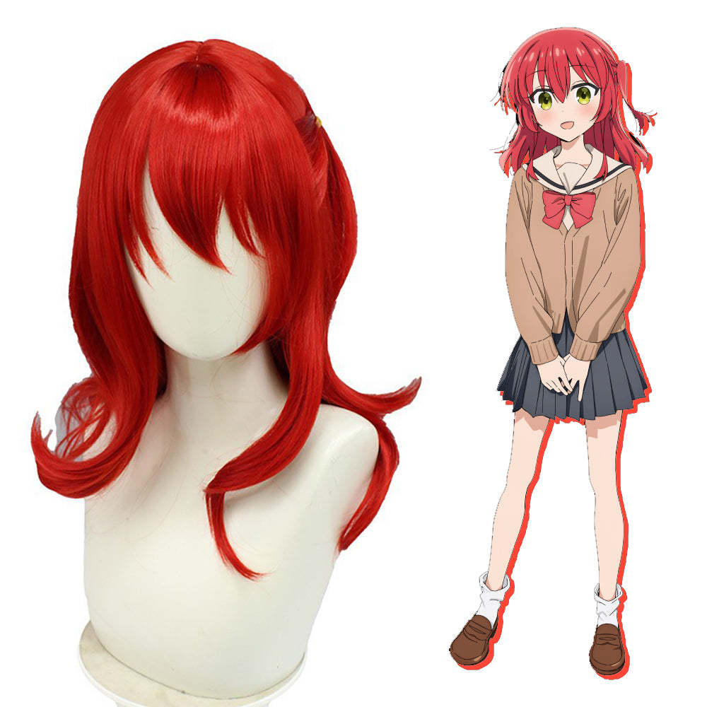 Bocchi the Rock! Ikuyo Kita Red Cosplay Wig-Cosplay Instrumentality Project