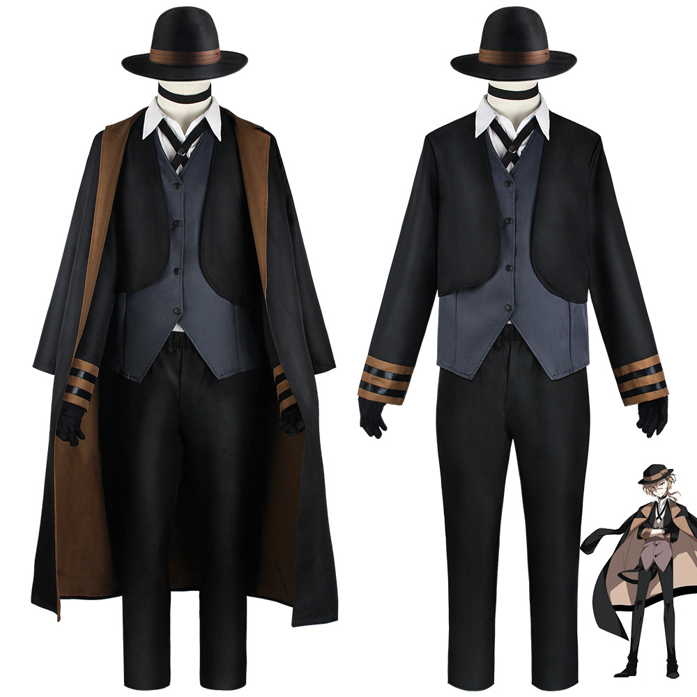 Bungo Stray Dogs Chūya Nakahara Chuya Nakahara Cosplay Costume