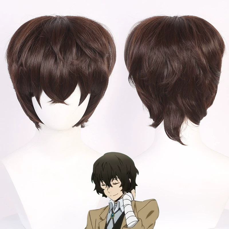 Bungo Stray Dogs Osamu Dazai Brown Cosplay Wig
