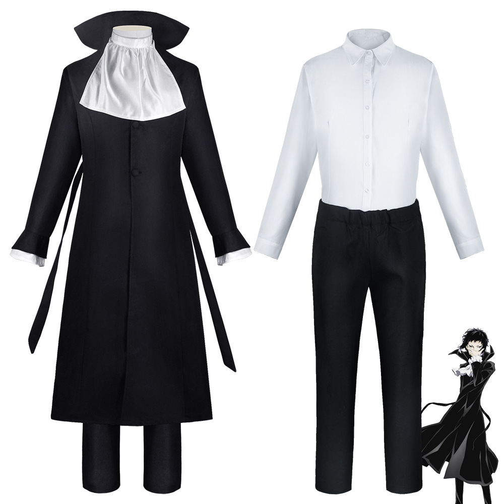 Bungo Stray Dogs Ryunosuke Akutagawa Cosplay Costume