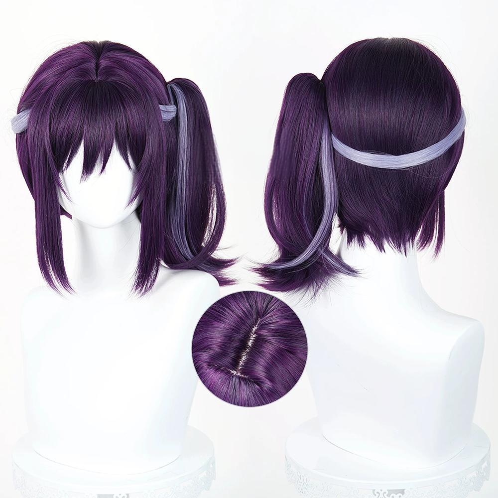Cosmic Princess Kaguya! Iroha Sakayori Purple Cosplay Wig