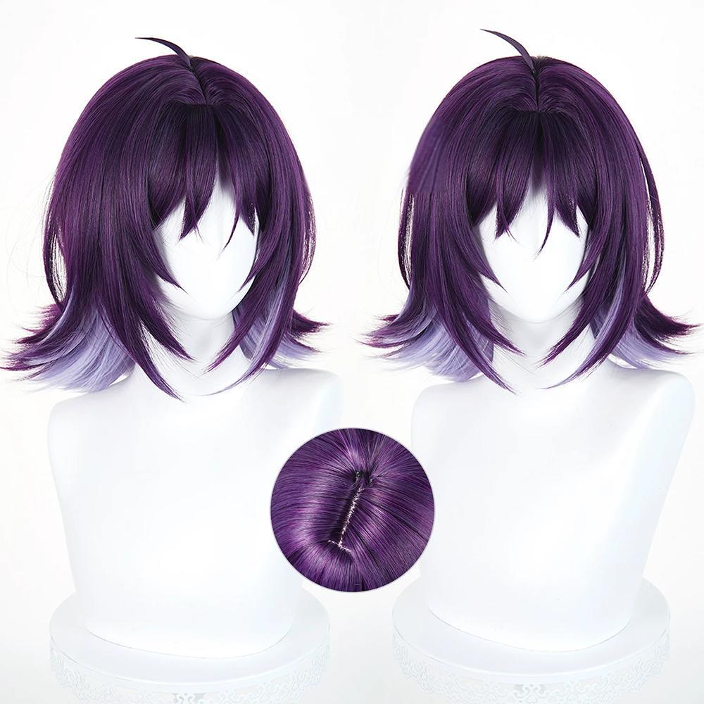 Cosmic Princess Kaguya! Iroha Sakayori Purple Cosplay Wig
