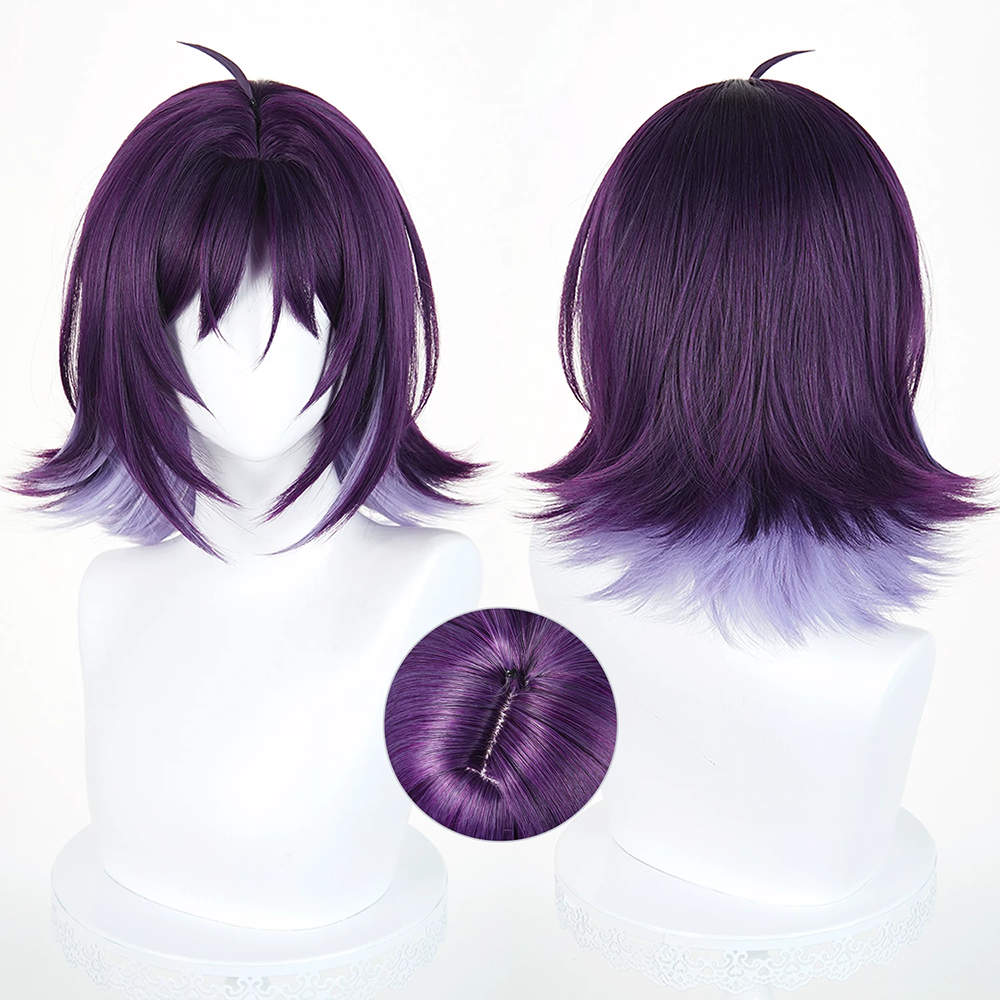 Cosmic Princess Kaguya! Iroha Sakayori Purple Cosplay Wig