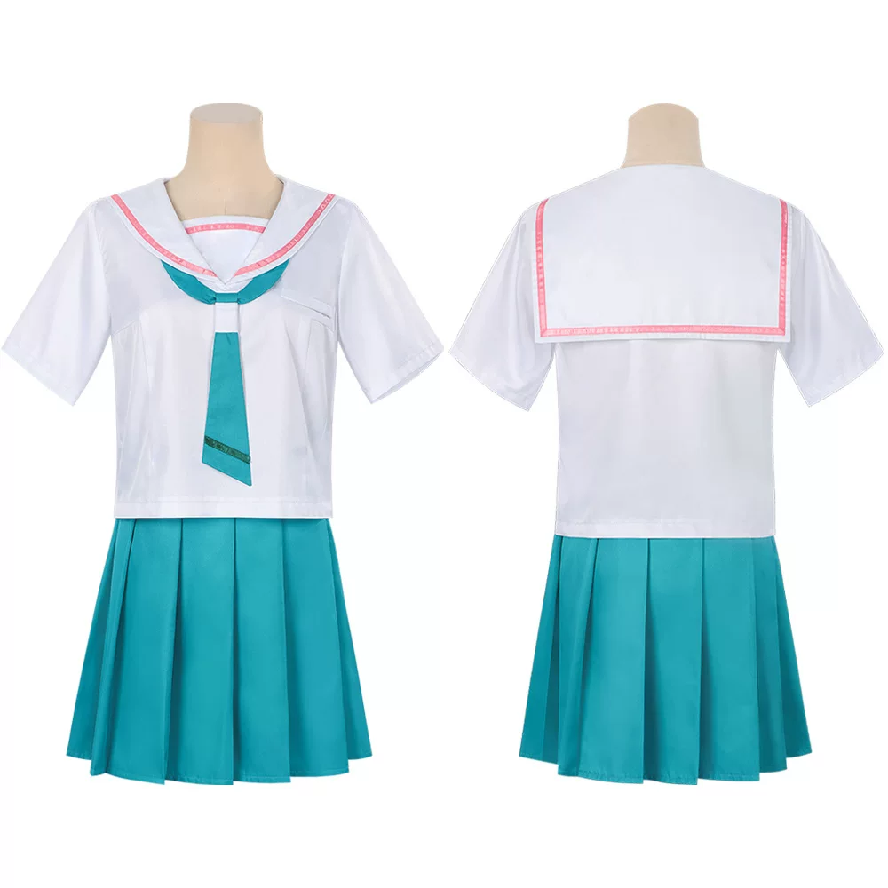 Cosmic Princess Kaguya! Iroha Sakayori School Sailor Uniform Cosplay Costume