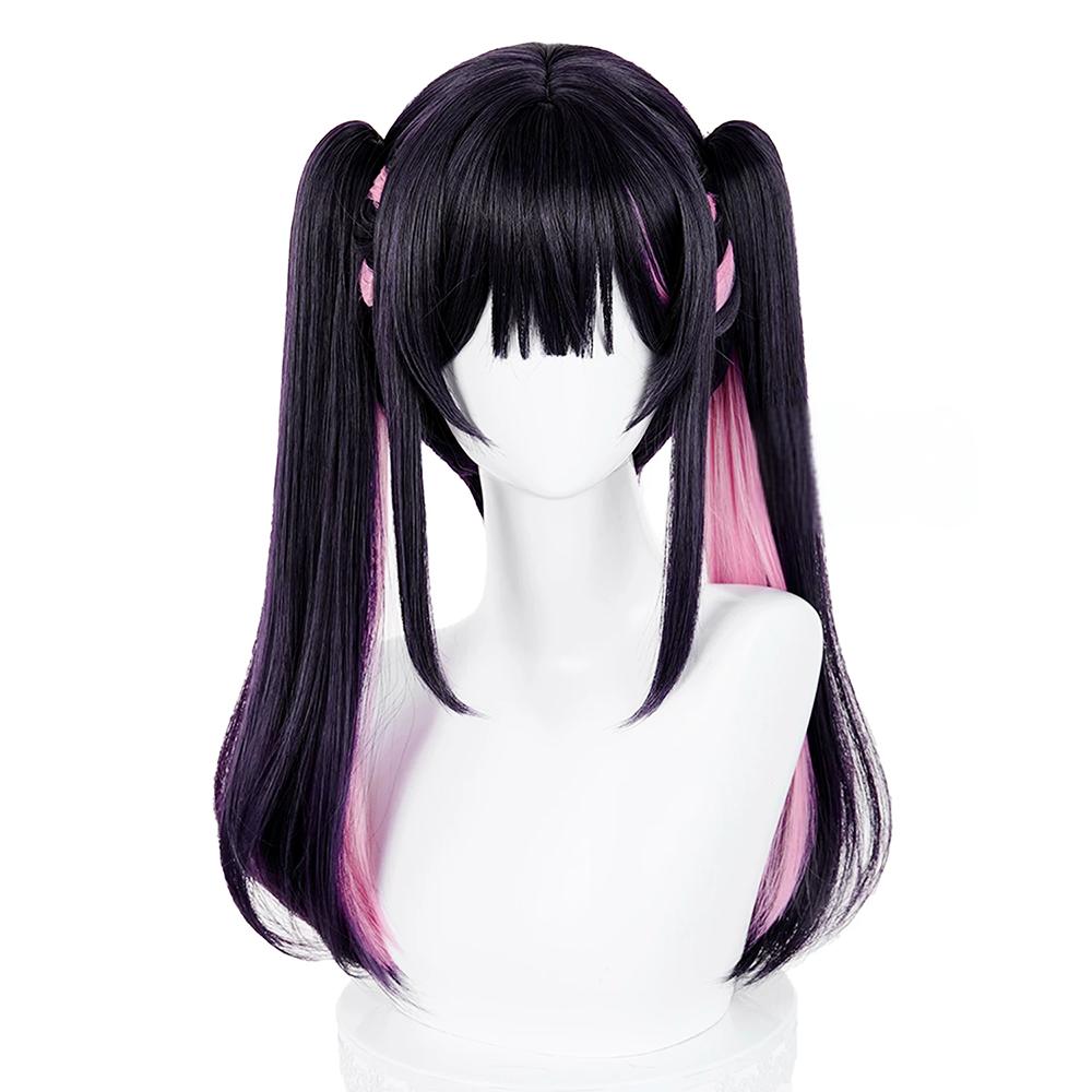 Cosmic Princess Kaguya! Noi Komazawa Purple Cosplay Wig
