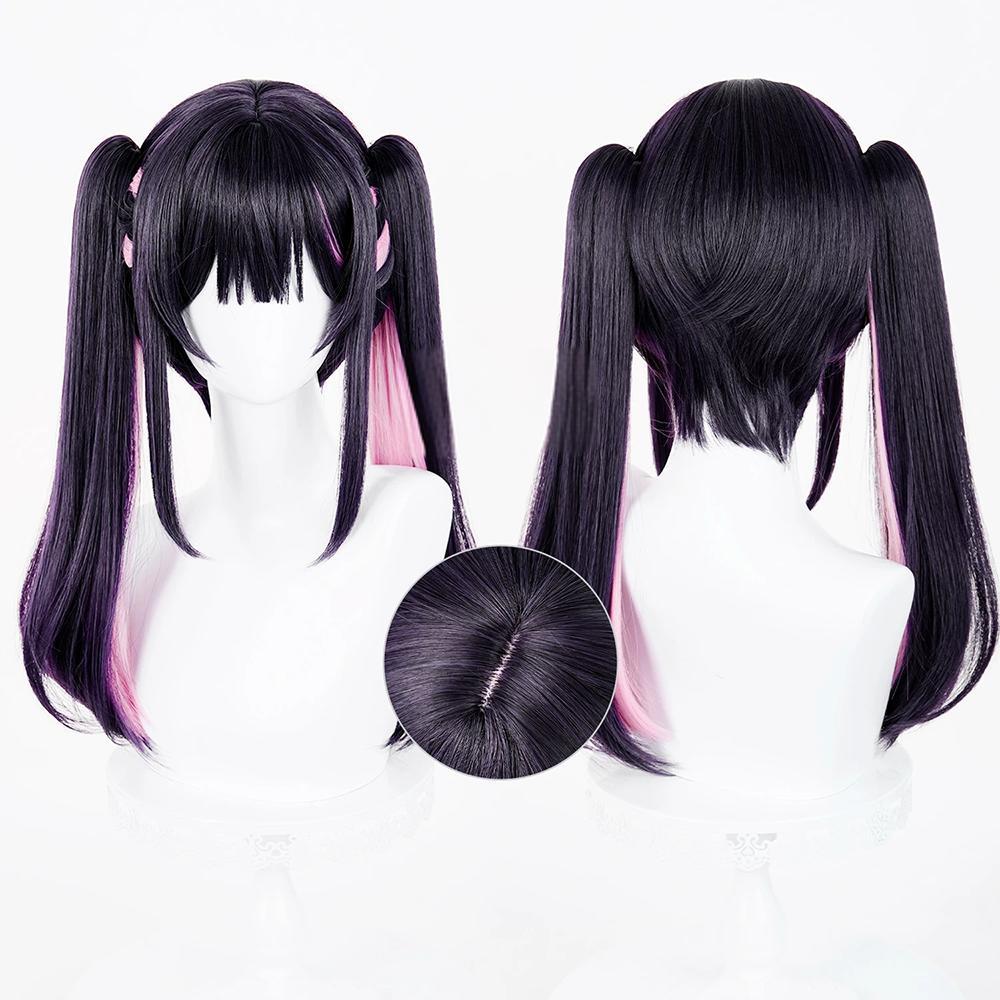 Cosmic Princess Kaguya! Noi Komazawa Purple Cosplay Wig