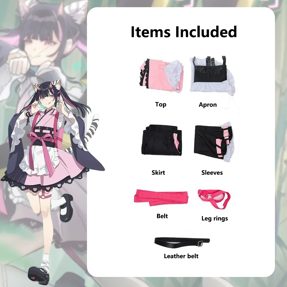 Cosmic Princess Kaguya! Rai Komazawa Cosplay Costume