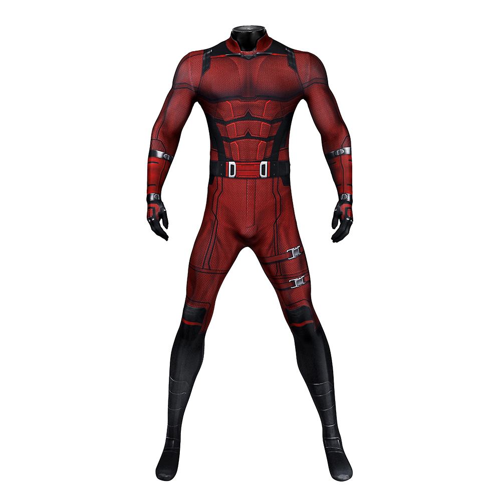 Daredevil Matthew Michael "Matt" Murdock Jumpsuit Cosplay Costume