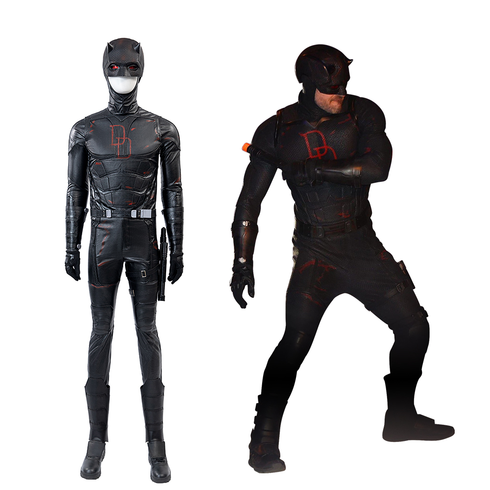 Daredevil Season 2 Matthew Michael "Matt" Murdock Blacck Cosplay Costume