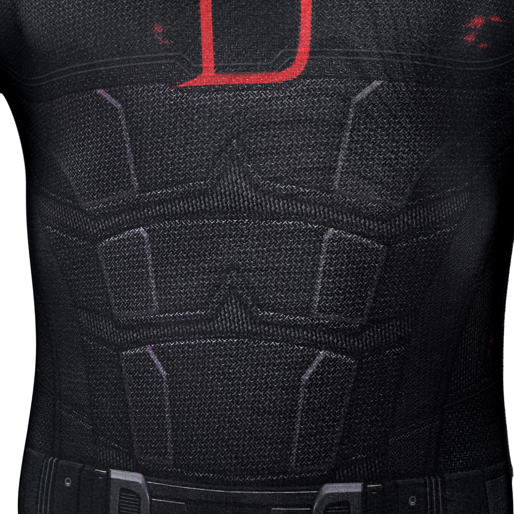 Daredevil Season 2 Matthew Michael "Matt" Murdock Blacck Cosplay Costume Jumpsuit