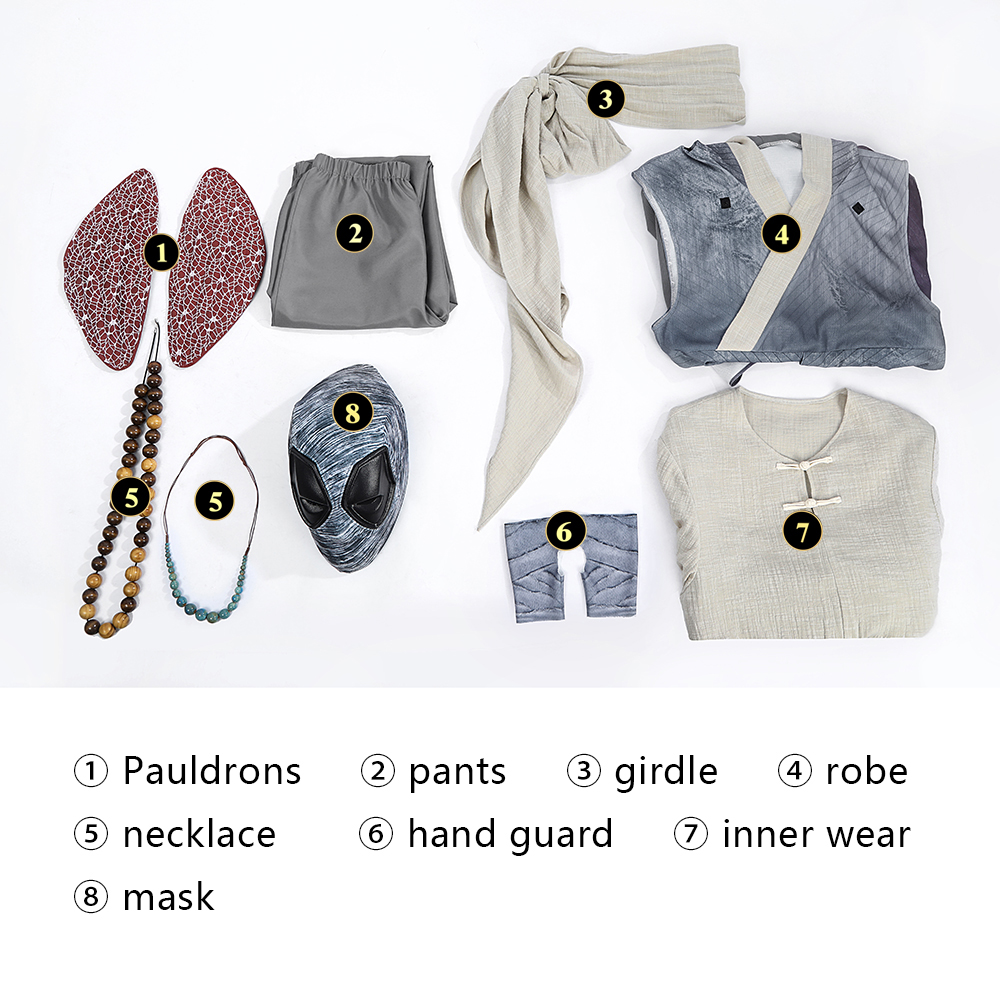 Deadpool & Wolverine Zenpool Wade Wilson Earth-TRN872 Cosplay Costume