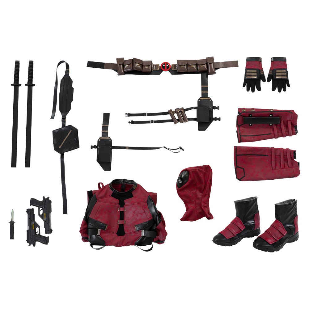 Deadpool 3 Deadpool & Wolverine Deadpool Wade Wilson Cosplay Costume